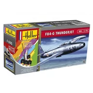 Modele do sklejania - Heller HELLER  F84-G Thunderjet - Starter Set 56278 - miniaturka - grafika 1