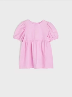 Koszulki dla dziewczynek - Sinsay - Bluzka - różowy - grafika 1