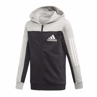 Bluzy dla dziewczynek - Adidas Bluza Dziecięca Yb Sid Fz Hd Ed6516 110 - grafika 1