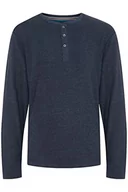 Swetry męskie - Blend Sweter męski, 194024_dress Blues, S - miniaturka - grafika 1