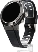 Smartwatch - GlacierX Ceres Black GX-CC28 Czarny - miniaturka - grafika 1