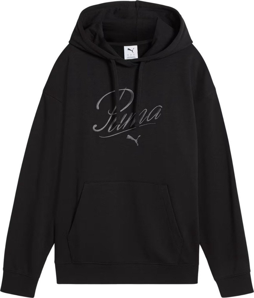 Bluza damska Puma Ess Script Comfort Hoodie czarna 684983 01 L