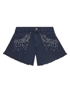 Guess Szorty jeansowe J5RD16 WH1T0 Granatowy Relaxed Fit - Spodenki damskie - miniaturka - grafika 1