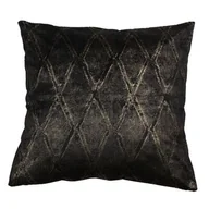 Poszewki na poduszki - Poszewka DOHA 45 x 45 cm czarny - miniaturka - grafika 1