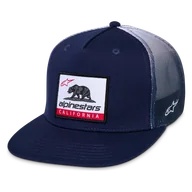 Czapki damskie - Czapka Trucker Alpinestars Cali Gradient Granatowy/Złamany BiałyOnesize - miniaturka - grafika 1