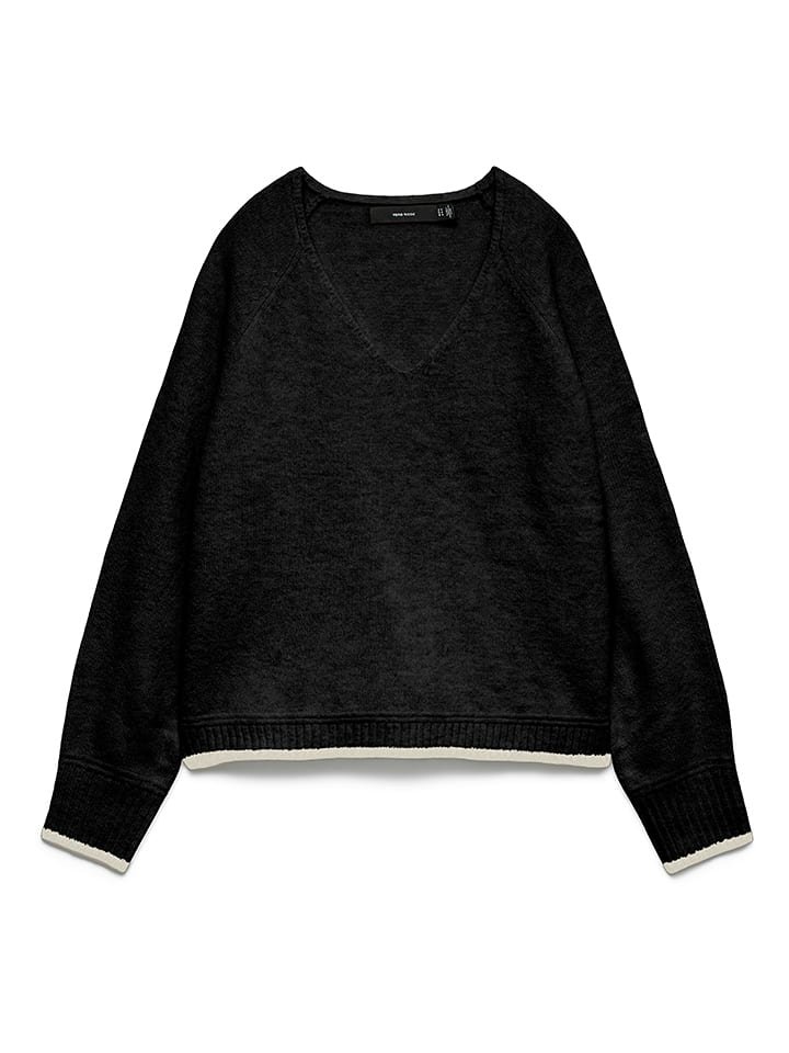 Vero Moda Sweter w kolorze czarnym