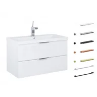 Szafki łazienkowe - JELLOW 167215S Zestaw łazienkowy - szafka z umywalką ceramiczną 80cm. - miniaturka - grafika 1