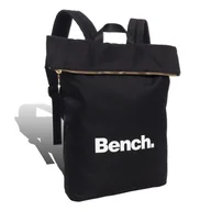 Plecaki - Bench damski młodzieżowy plecak miejski nylonowy czarny D2ORI314S - miniaturka - grafika 1