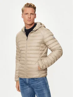 Jott Kurtka puchowa Nico P000MDOW01 Beżowy Slim Fit - Kurtki męskie - miniaturka - grafika 1