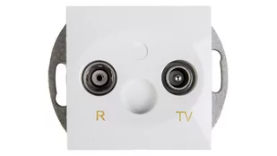 Kontakt Simon 54 BIAŁY Gniazdo RTV końcowe (DAK.01/11) - Gniazdka elektryczne - miniaturka - grafika 1