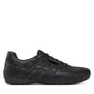 Sneakersy męskie - Sneakersy Geox U55MNB-00046 Czarny - miniaturka - grafika 1