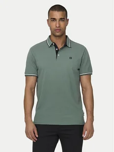 Only & Sons Polo Fletcher 22024827 Zielony Regular Fit - Koszulki męskie - miniaturka - grafika 1