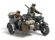 Modele do sklejania - Tamiya Niemiecki motocykl z koszem 32578 - miniaturka - grafika 1