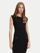 Bluzki damskie - Guess Bluzka W5YR12 Z0130 Czarny Regular Fit - miniaturka - grafika 1