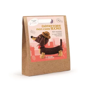 Zestaw do Szydełkowania Jamnik - Prace ręczne dla dzieci - miniaturka - grafika 1