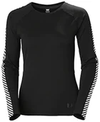 Koszulki i topy damskie - Helly Hansen Damska koszulka funkcyjna Lifa Active Stripe Crew - miniaturka - grafika 1