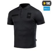 Odzież taktyczna i umundurowanie - M-Tac - Koszula polo Elite Tactical Coolmax - Czarne - 80010002 - miniaturka - grafika 1
