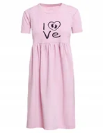 Piżamy ciążowe - KOSZULA NOCNA DAMSKA BAWEŁNIANA CIĄŻOWA DO KARMIENIA MIĘKKA MORAJ S PINK - miniaturka - grafika 1