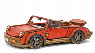 Wooden.City Samochód Sport Car - Limited Edition Drewniane Puzzle 3D - Puzzle - miniaturka - grafika 1
