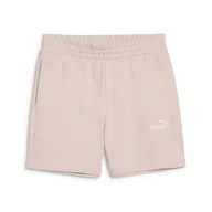 Spodnie sportowe damskie - Damskie szorty z wysokim stanem i małym logo No.1 ESS 5'' PUMA Rose Quartz Pink - miniaturka - grafika 1