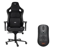 Fotele gamingowe - Silver Monkey X Fotel gamingowy Ararat + Vervet - szybka bezpieczna dostawa i możliwość zwrotu do 15 dni - miniaturka - grafika 1