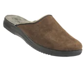 Kapcie męskie - Wygodne klapki damskie Inblu DG-25 brązowe, z anatomiczną wkładką - miniaturka - grafika 1