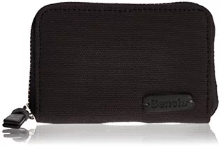 Portfele - Bench Damski portfel Badge Purse, Black Beauty, One Size BAWP000454 - grafika 1