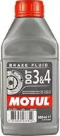 Akcesoria motocyklowe - Motul DOT 3&4 Płyn hamulcowy syntetyczny 500ml 102718 - miniaturka - grafika 1