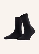 Skarpetki damskie - Falke Skarpety Cosy Wool schwarz - miniaturka - grafika 1
