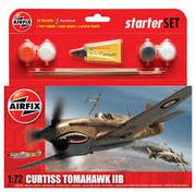 Modele do sklejania - AirFix Curtiss Tomahawk II b Starter Set 55101 - miniaturka - grafika 1