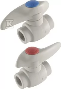 KAN Zawór kulowy 25 therm PP 1209278002 4111225 - Łączniki, trójniki, kształtki - miniaturka - grafika 2