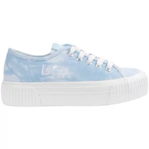 Trampki Na Platformie Lee Cooper LCW-23-31-1782L Niebieskie-41 - Trampki damskie - miniaturka - grafika 1
