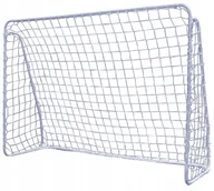 Piłka nożna - Wzmocniona Super Mocna siatka do metalowej bramki piłkarskiej 213x150x90 cm - miniaturka - grafika 1
