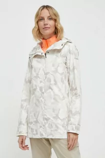 Kurtki damskie - Columbia kurtka przeciwdeszczowa Splash A Little II Jacket damska kolor biały przejściowa - grafika 1