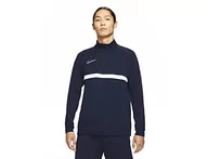 Koszulki męskie - Nike Męski T-shirt Dri-FIT Academy, obsydian/biały/biały/biały, rozmiar 2XL CW6110-451 - miniaturka - grafika 1