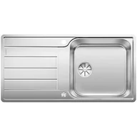 Zlewozmywaki - Blanco Zlew CLASSIMO XL 6S-IF Stal polerowana odwracalny korek auto. PushControl InFino 525327 - miniaturka - grafika 1