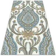Dywany - Modny uniwersalny dywan winylowy Tekstura Paisley 80x120 cm - miniaturka - grafika 1