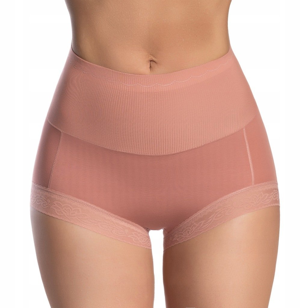 Wyszczuplające MAJTKI figi z WISKOZY korygujące WYSOKI STAN delikatne