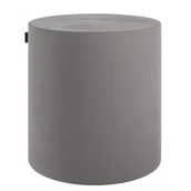 Pufy i podnóżki - Dekoria Dekoria Puf Barrel gołębi szary velvet welur - miniaturka - grafika 1