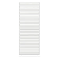 Kratki i pergole - Panel żaluzjowy poziomy regulowany do pergoli ELEGANCE/DELUXE/FUSION 1 m White - Gutroof - miniaturka - grafika 1