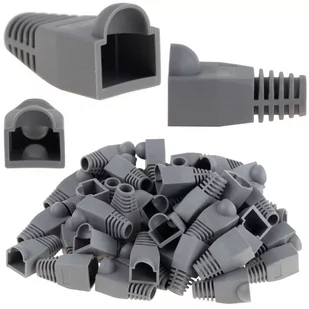 OSŁONA WTYKU RJ45 RJ-45 50SZT OSŁONKA SIECIOWA - Pozostałe akcesoria sieciowe - miniaturka - grafika 1