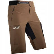 Spodenki rowerowe - Spodenki rowerowe damskie Leatt Shorts Mtb Enduro 3.0 brązowe rozmiar Xs - miniaturka - grafika 1