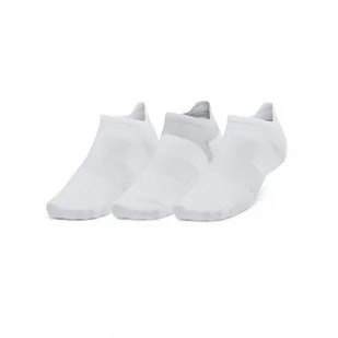 Skarpetki treningowe uniseks (3pack) Under Armour UA Ad Run Lite 3pk Ns - białe - Skarpetki męskie - miniaturka - grafika 1