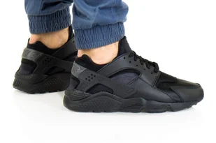 Nike, buty sportowe męskie, Air Huarache, czarne, rozmiar 45 1/2 - Moda i Uroda OUTLET - miniaturka - grafika 1
