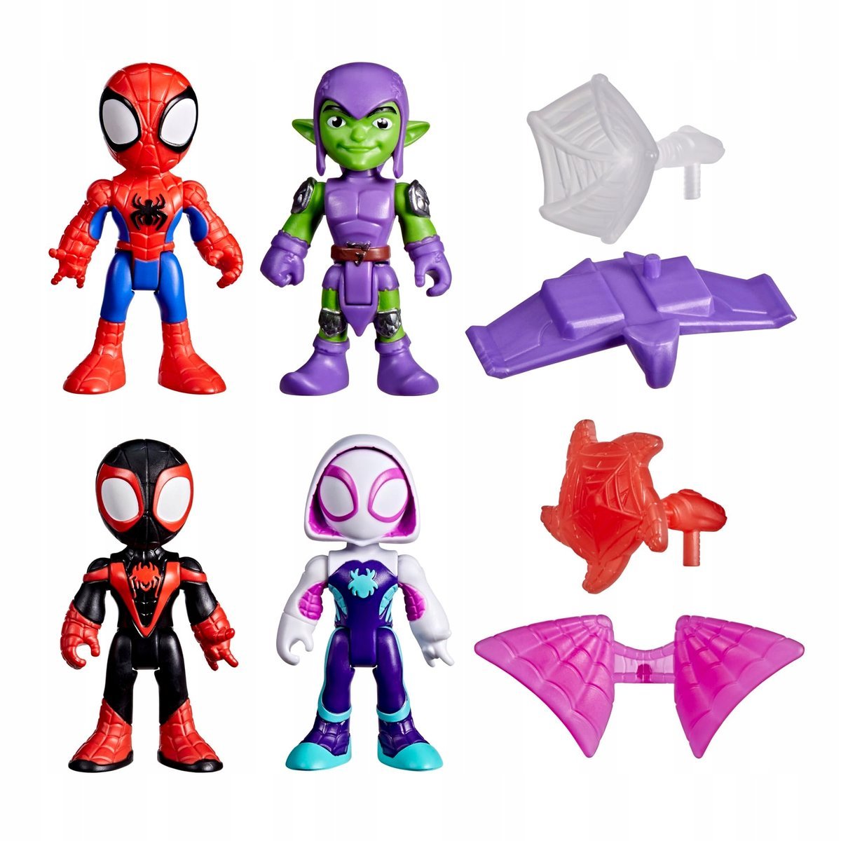 Spidey i jego niesamowici przyjaciele Marvel Web-Slinging Adventure Set, 3-