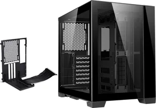 Obudowa Lian Li O11 Dynamic Mini Czarna + Mini Riser Card PCIe 4.0 GABU-289 - Obudowy komputerowe - miniaturka - grafika 1