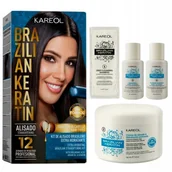 Gry planszowe - Zestaw do PROSTOWANIA włosów KERATYNOWE prostowanie nawilżający KAREOL - miniaturka - grafika 1