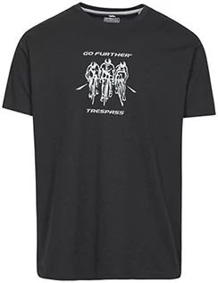 Koszulki męskie - Trespass Clip Male Padded JKT kurtka, męski, czarny, xxs MATOTSN10014_BLKXXS - grafika 1
