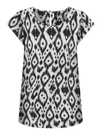 Bluzki damskie - ONLY Bluzka w kolorze biało-czarnym - miniaturka - grafika 1