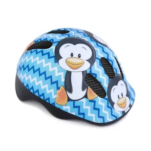 Spokey Kask dziecięcy, Penguin, 44-48 cm - Kaski rowerowe - miniaturka - grafika 1